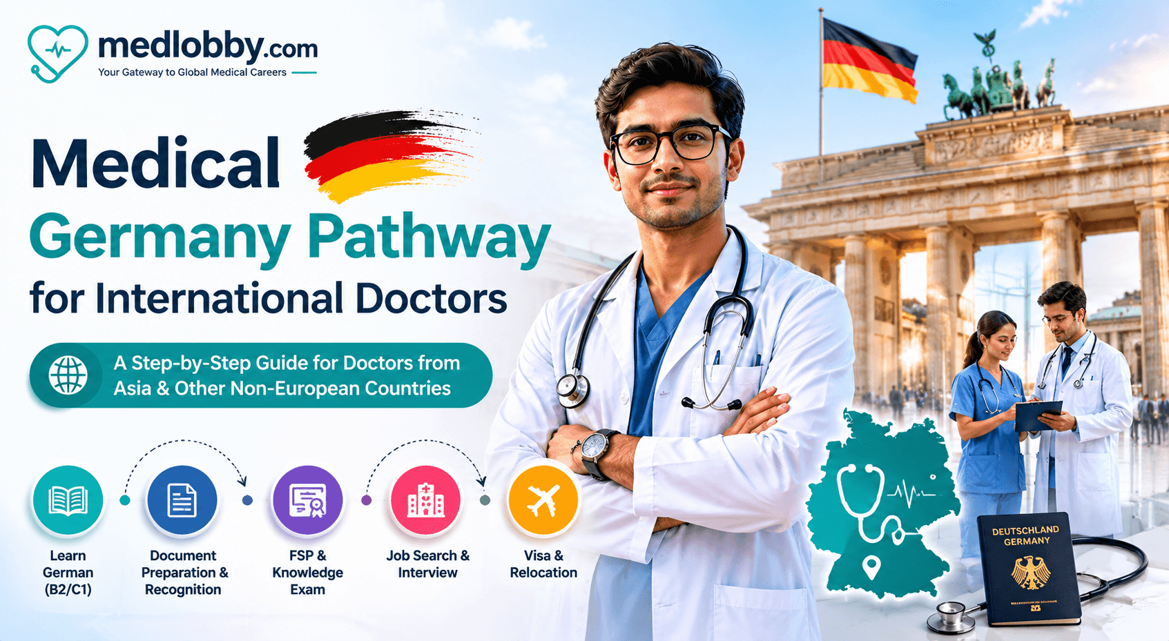 Medical Germany Pathway for International Doctors with Clinical Experience
